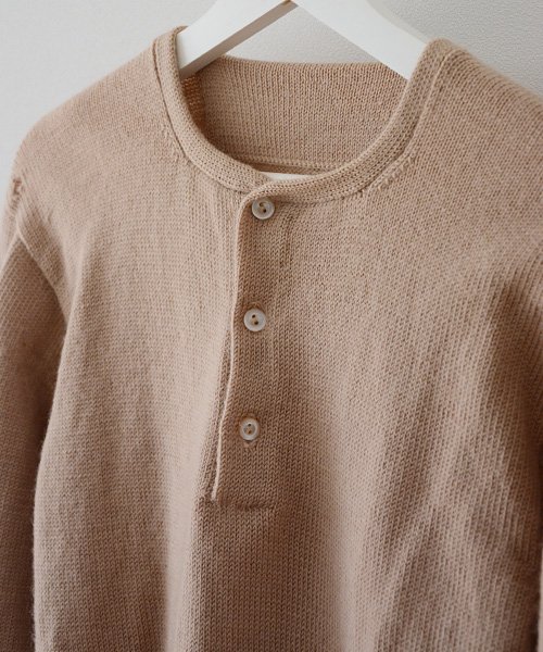 ヘンリーネック セーター ジャパンヴィンテージ 60年代 ウール混 | FUNS | Japan Vintage Henlyneck Wool Blend Sweater