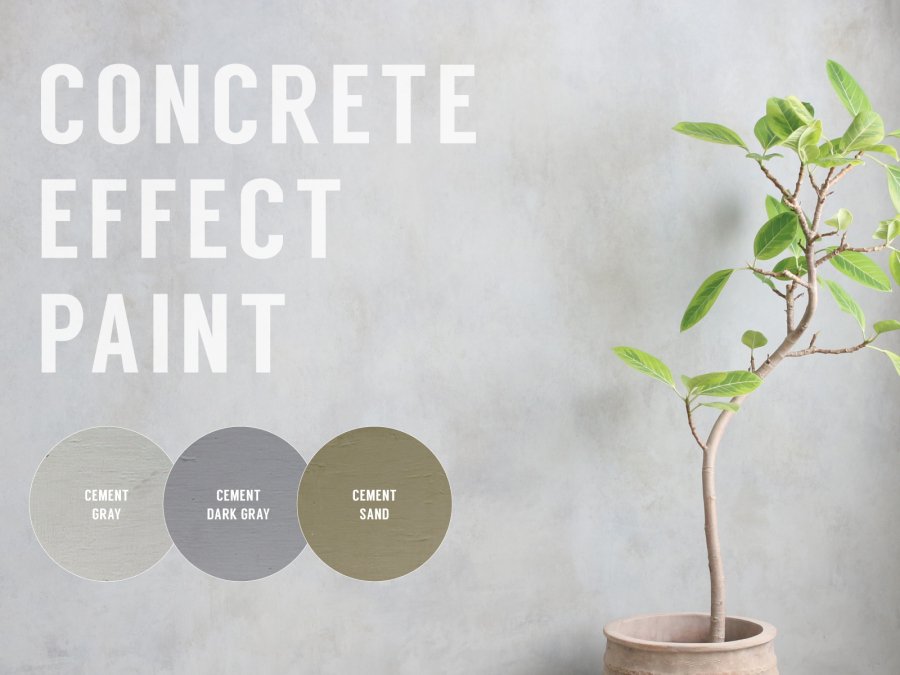 塗って打ちっぱなしコンクリート風の表現ができる塗料 コンクリートエフェクトペイント サラサラセット 塗り方 塗装diy事例から塗料を選べるサイト How To Paint