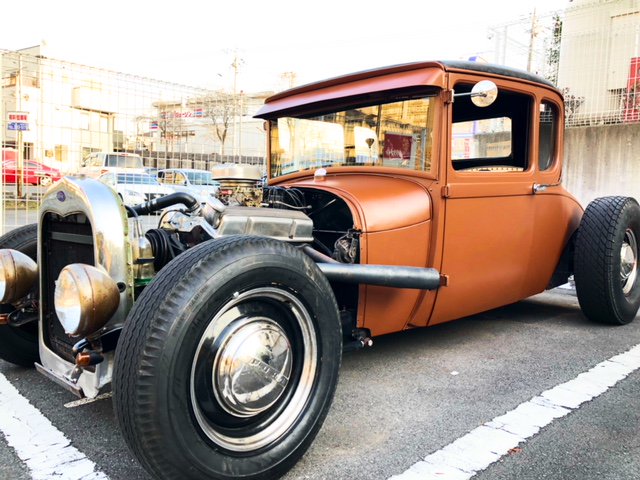 1929fordcoupeをラストカラーで刷毛塗り全塗装 刷毛 ハケ ローラーで車をdiyで全塗装しよう