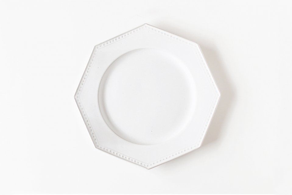 キッチン・食器石川隆児さんのオクトゴナル 八角皿 white - 食器