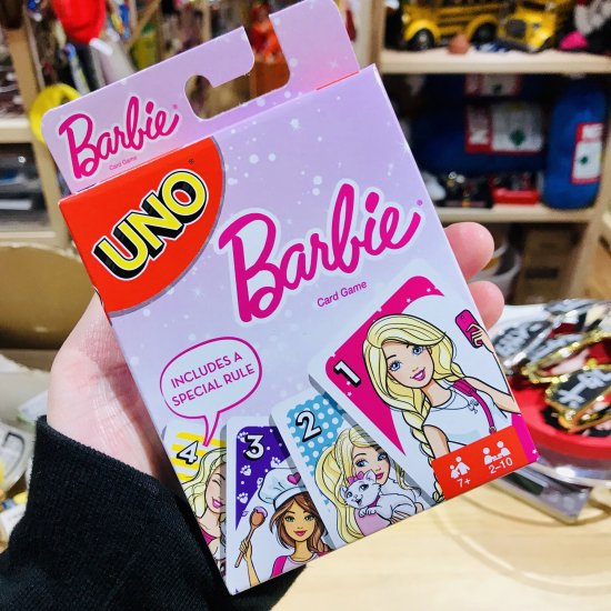 Us買付け商品 Us Barbie Uno ウノ バービー カードゲーム 輸入雑貨 海外雑貨 直輸入 アメリカ雑貨 新潟のアメリカン雑貨屋といえば Honeymustard ハニマスニイガタ