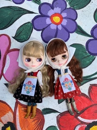 Vol 14 キット バブーシュカとエプロンワンピ Rosalynnperle