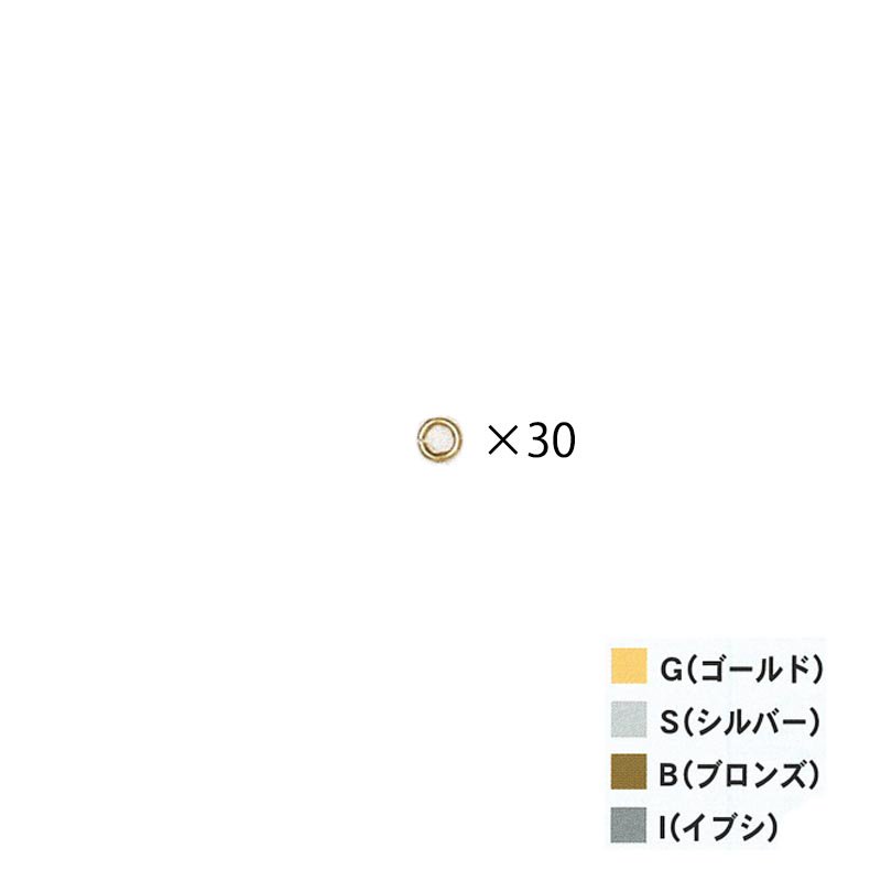 Miyuki リング 丸かん 4 30ヶ入 全4色 まきの手芸便