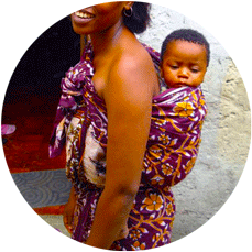 アフリカの赤ちゃん