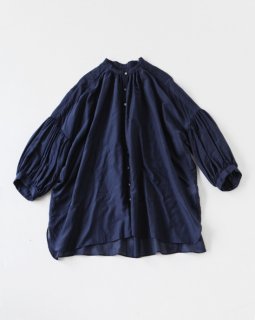 短納期対応 suzuki takayuki puff-sleeve blouse カーキ