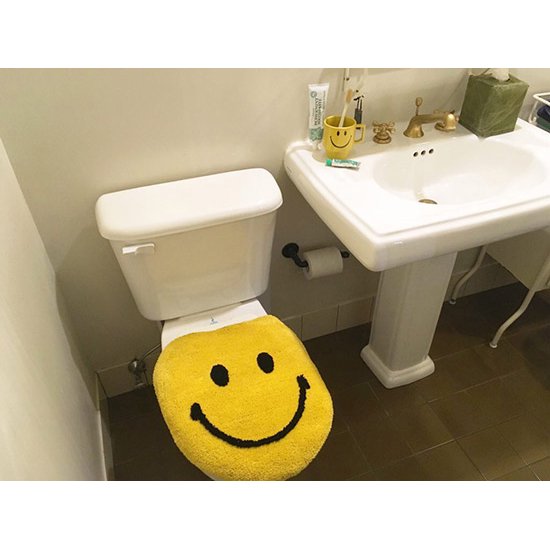 Smile Toilet W Lid Second Lab セカンドラブ 通販 スマイル トイレ カバー Ansky Peoples アンスキーピープルズ