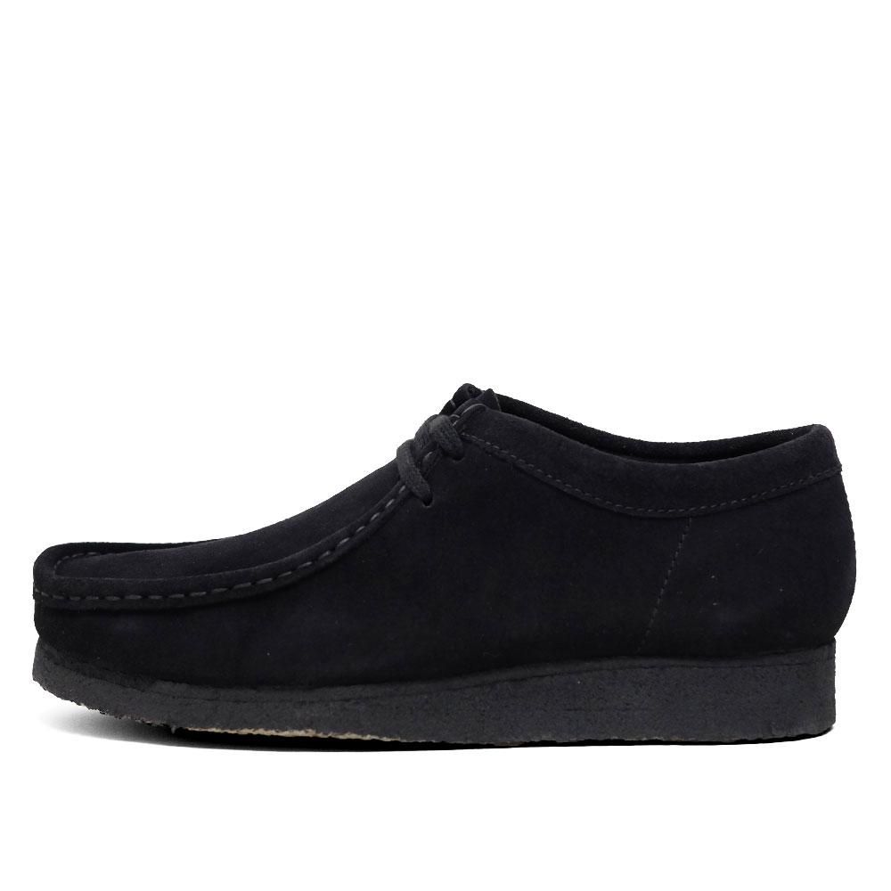 clarks originals black suede