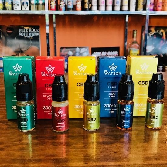 Dr Watson ドクターワトソン Cbdリキッド 300mg 10ml Cbd E Liquid 高濃度 電子タバコ専門店ベイプスタ Bi So カミカゼ など国産リキッド正規販売店