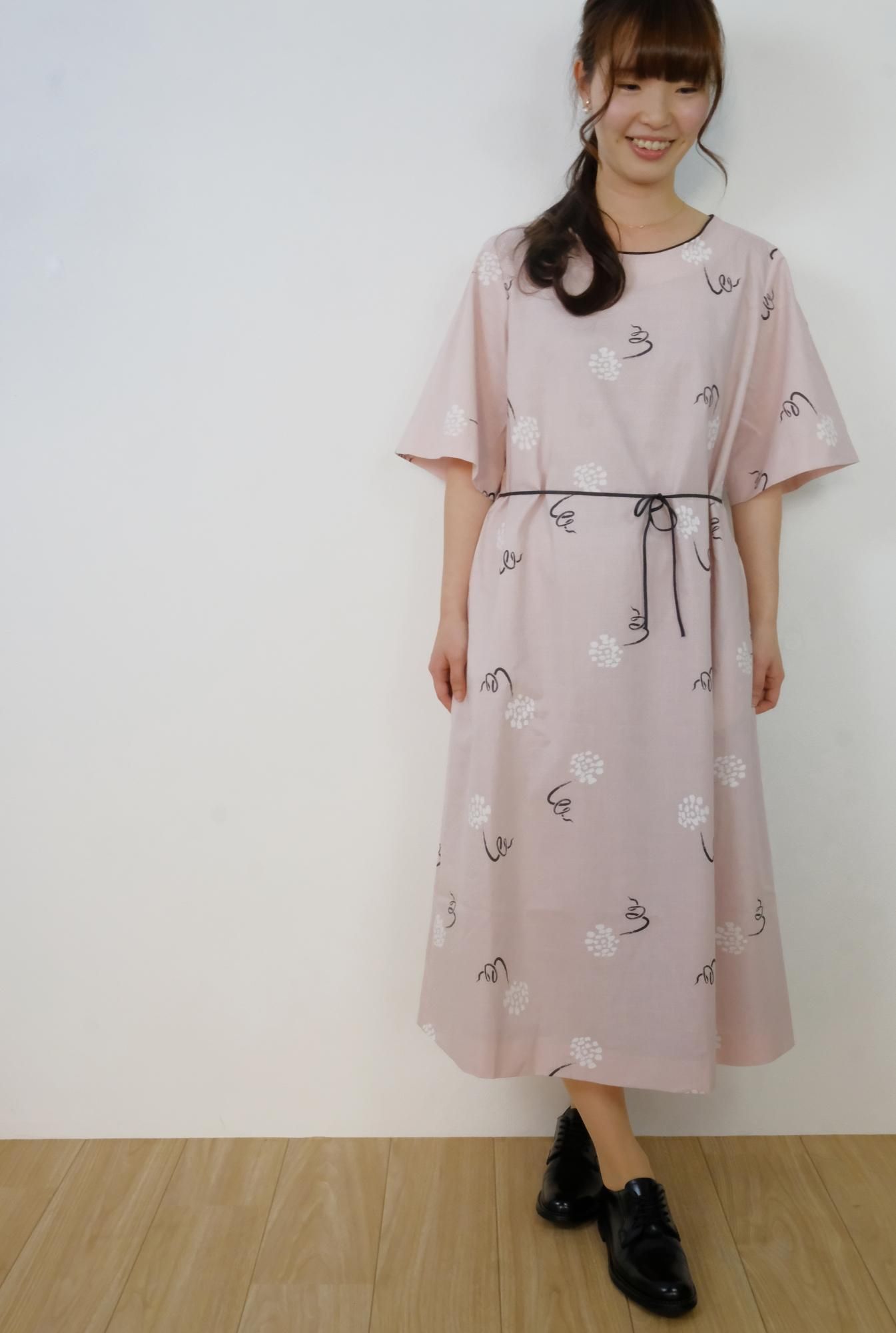 Sale セール Rikolekt Around フレアスリーブワンピース Pink ワンピース Paper Birds ペーパーバーズ レディース アパレル オンラインショップ