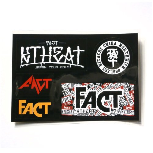 Fact 公式ステッカーシート Ktheat Tour 15 Sheet Of Sticker Fact Official Goods