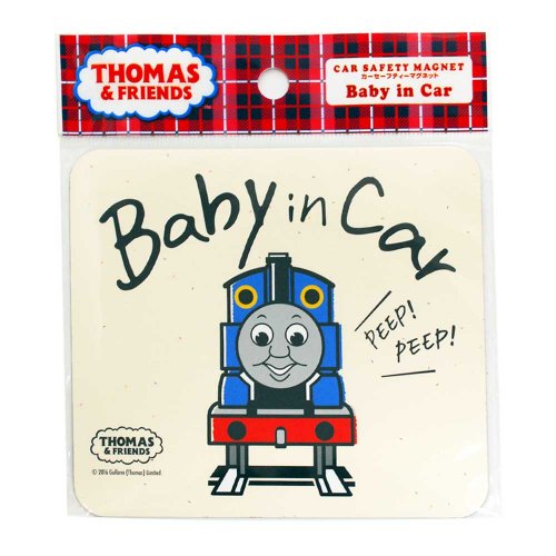 きかんしゃトーマス カーセーフティーマグネット Baby In Car Kt 1 キャラコ キャラクターグッズストア