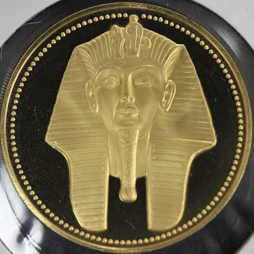 エジプト ツタンカーメン Tutankhamun 100ポンド プルーフ金貨 1986年 - レオコイン LEOCOINS.COM - 外国