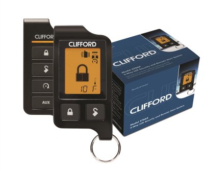 クリフォード Clifford 5706x 双方向モノクロ液晶リモコン エンジンスターター付セキュリティシステム Hotimp カーセキュリティ カーアクセサリー