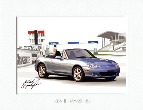 ロードスター Nb 後期 林部研一 Ken 1 Hayashibe Car Illustration オフィシャルサイト