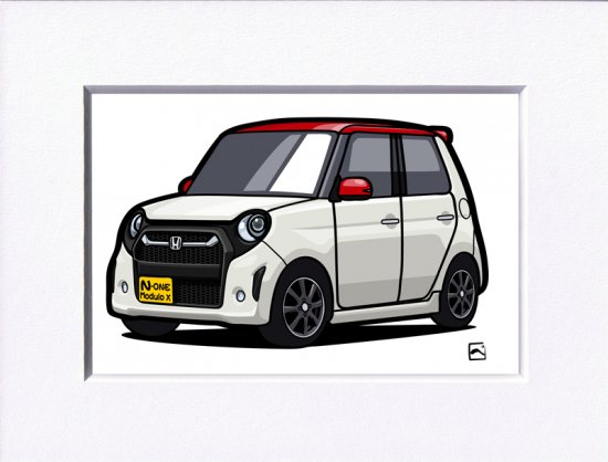 N One Modulo X 林部研一 Ken 1 Hayashibe Car Illustration オフィシャルサイト