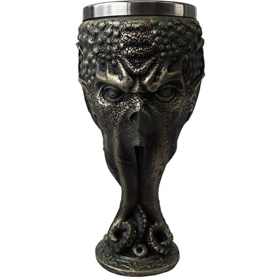 クトゥルフ ゴブレット モンスタークラーケン Cthulhu Goblet Monster Kraken ネバーランド スカルグッズ ドクログッズ スカル雑貨 通販 販売 スカル ゴシック スチームパンク ドラゴン ガーゴイルの通信販売