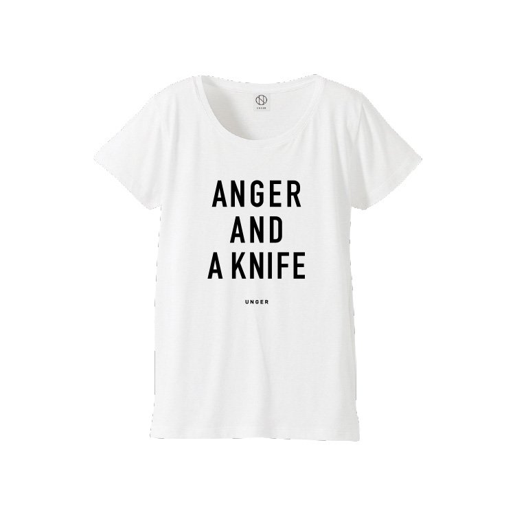 UNGER ANGER AND A KNIFE ウェア