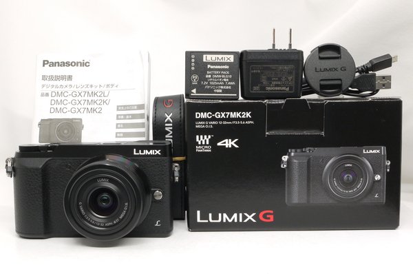 パナソニック LUMIX G DMC-GX7MK2K 12-32mm付 元箱一式付 新品同様 - 日進堂カメラ オンラインショップ - 広島市