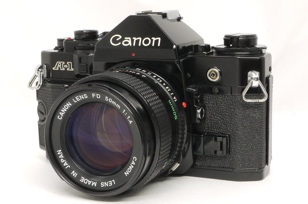 キャノン AE-1 PROGRAM +New FD 50mm F1.4 #907-
