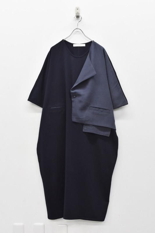 Sneeuw レイヤーワンピース Navy ニュースタア ナウ