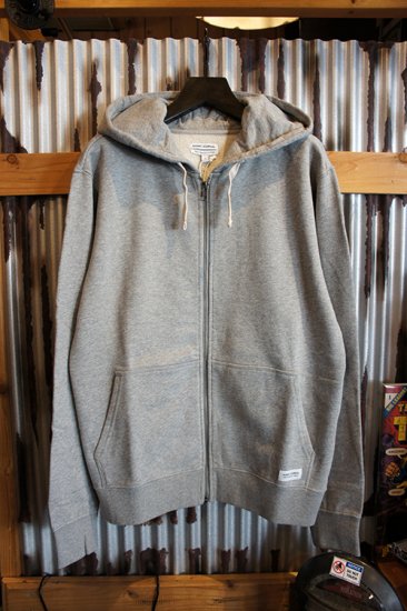 heather grey zip up hoodie