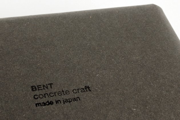 「concrete craft（コンクリート・クラフト）」の収納ボックス「BENT」
