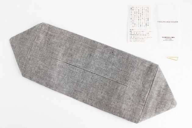 「F/style（エフスタイル）」の亀田縞のティッシュボックスカバー