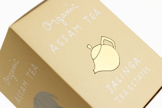 堀井和子さんデザインパッケージ「ジャリンガ茶園」オーガニックアッサムティー