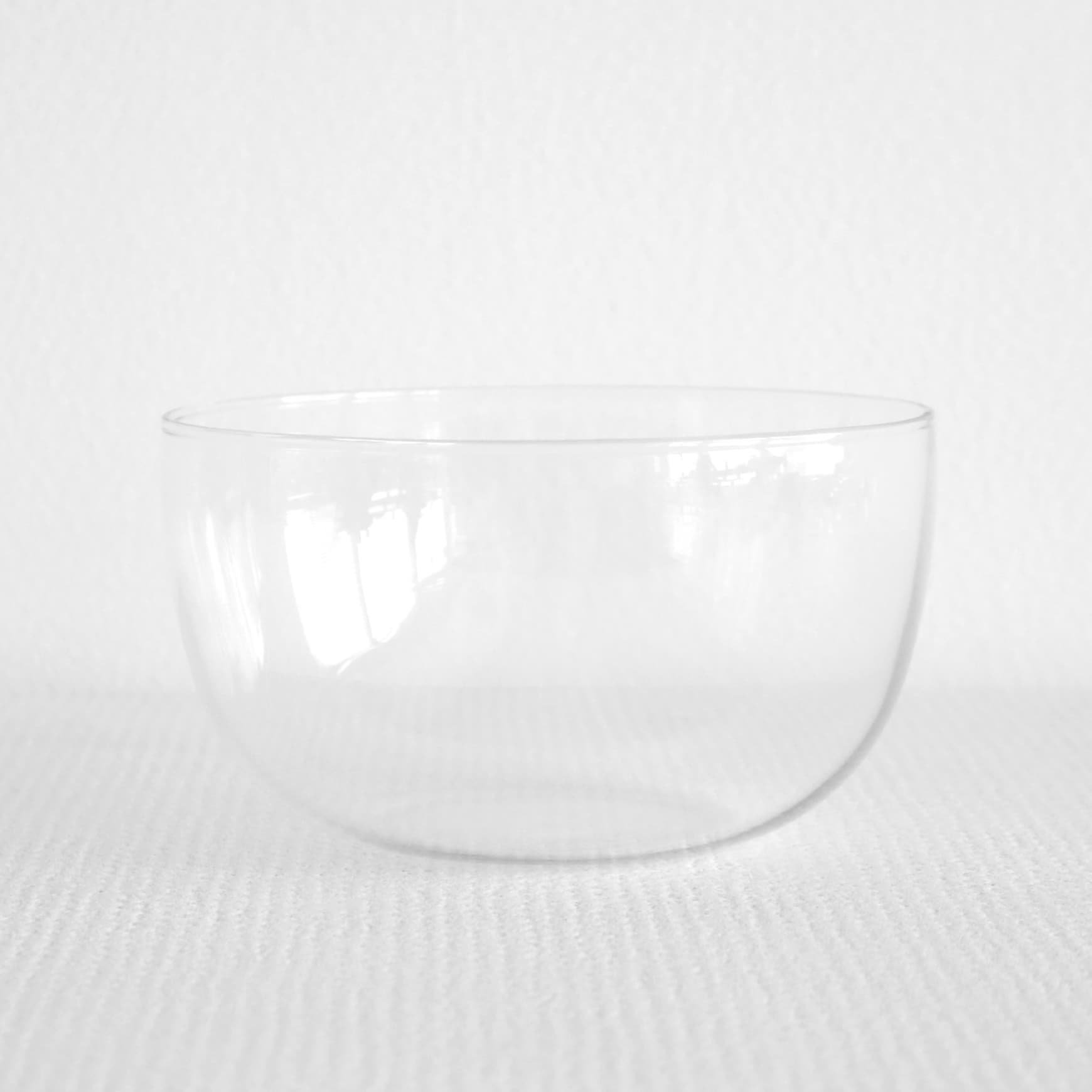 「TG glass（ティージーグラス）」の耐熱ガラスのサラダ＆フルーツボウル