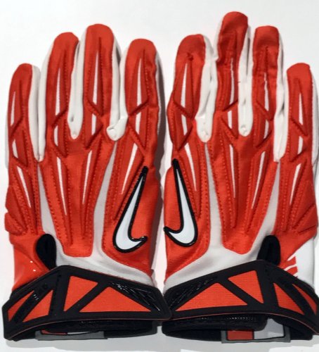 padded football gloves