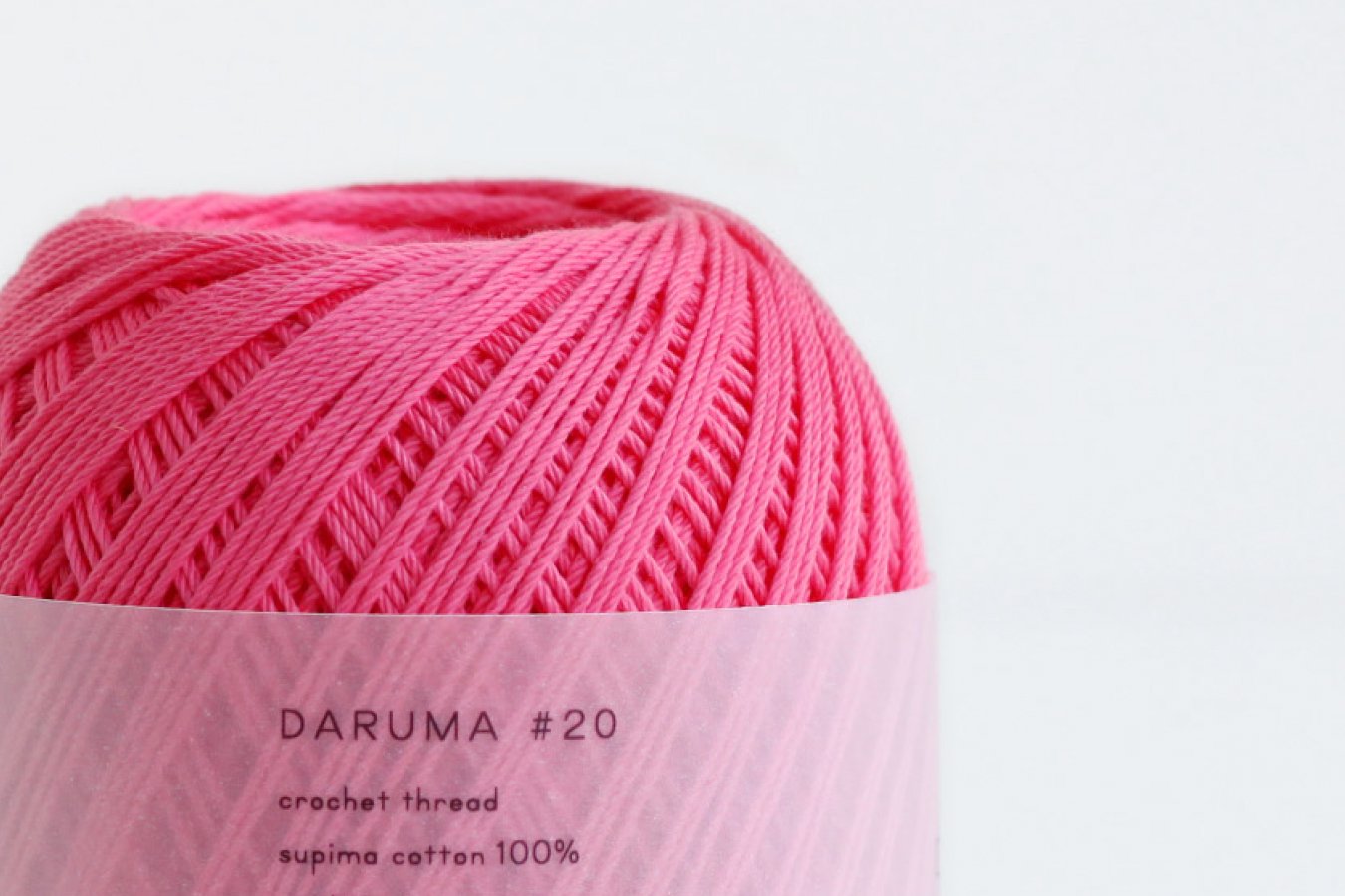 Crochet Thread #20（ダルマレース糸#20） DARUMA STORE