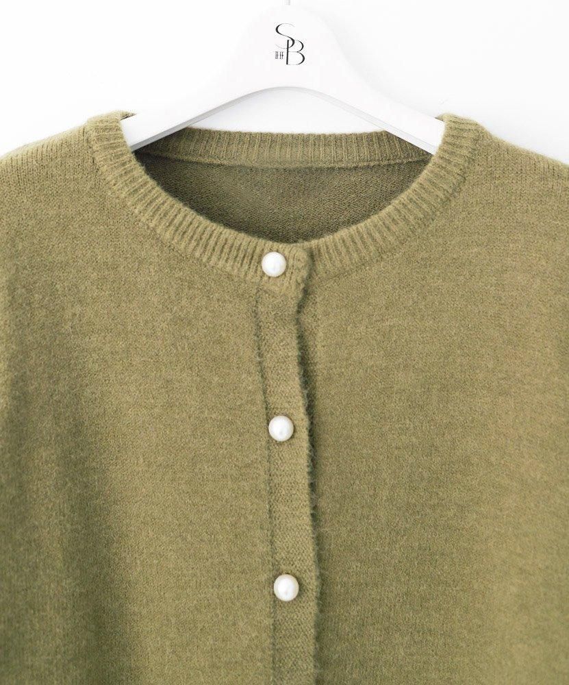 極美品✨未使用　MACKINTOSH ウール100% カーディガン くるみボタン くるみボタンカーディガン - HIAND
