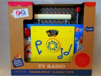 fisher price tv radio classic toy