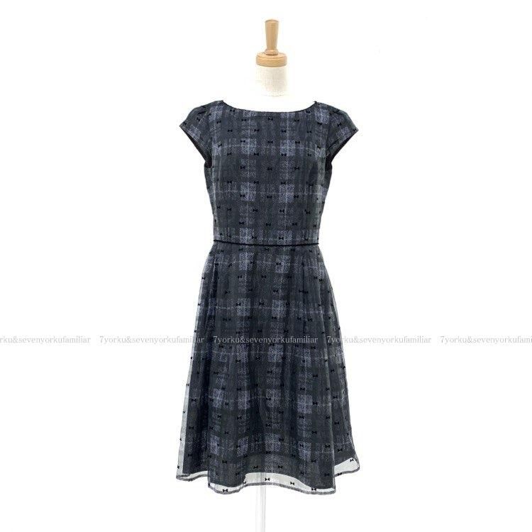 Tocca トッカ Ribbonstepsドレス オーガンジー ワンピース ブラック 2 Optoga0040