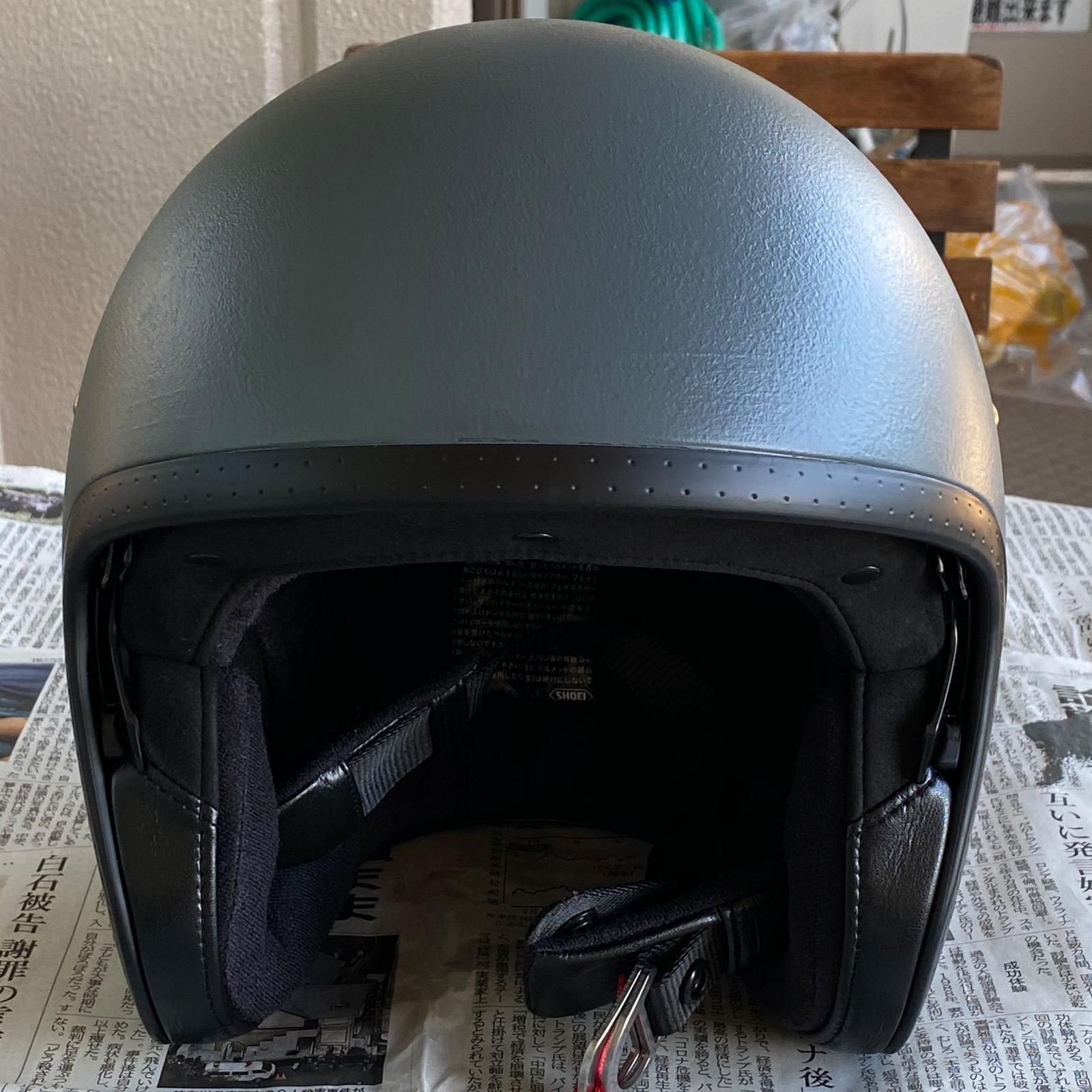 Shoei J O ヘルメット をイーグルブルーグレーで刷毛塗り全塗装 刷毛 ハケ ローラーで車をdiyで全塗装しよう