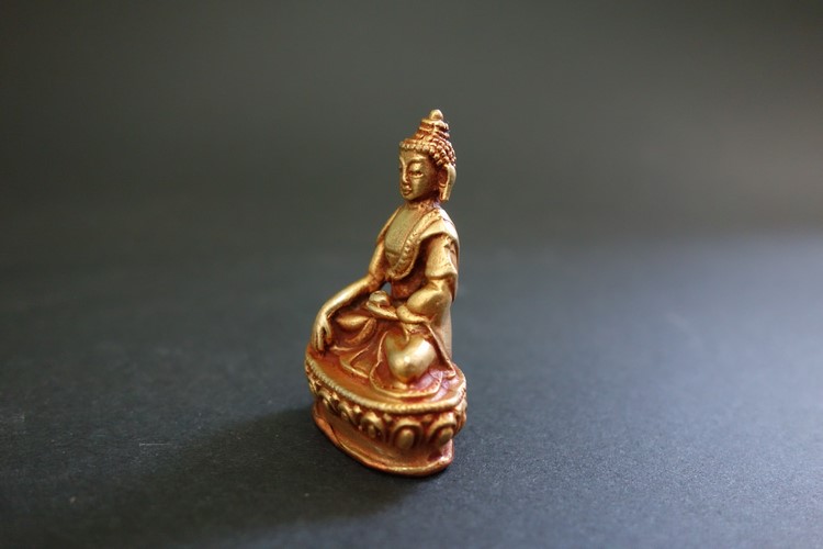 【極小仏像】釈迦如来 銅製 4cm