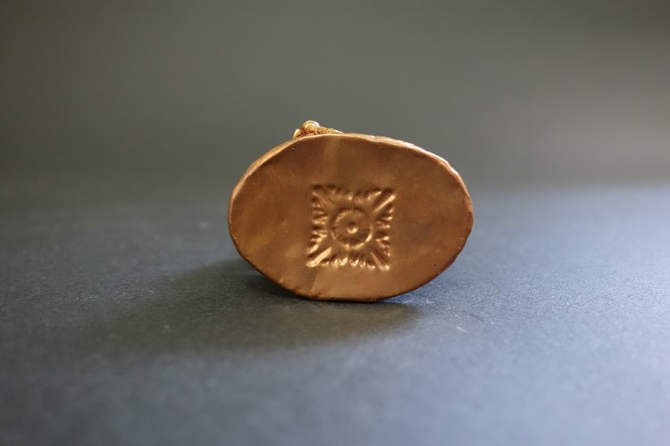 【仏像】緑多羅菩薩 （グリーンターラ） 銅製 小さな仏像 6cm