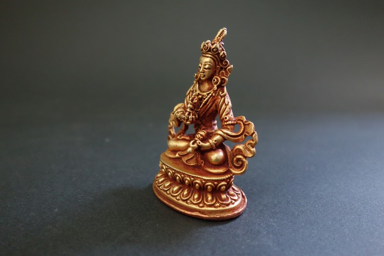 【仏像】金剛薩た（ヴァジュラサットヴァ）小さな仏像 8.5cm【送料無料】