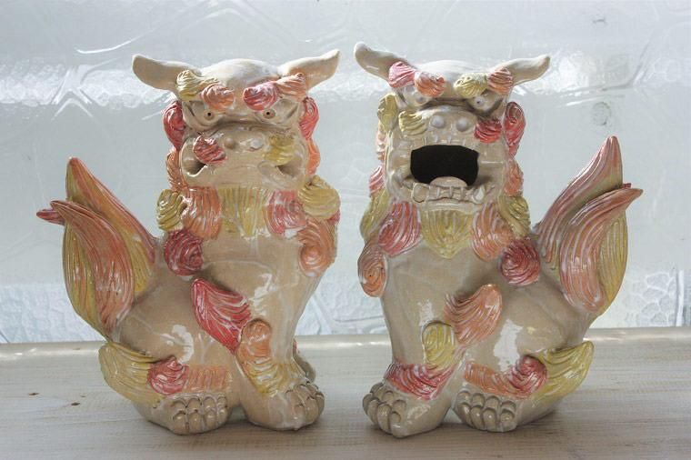 本格派シーサー 一対 本格派シーサー 一対 本格派シーサー 一対 ブランド公式通販