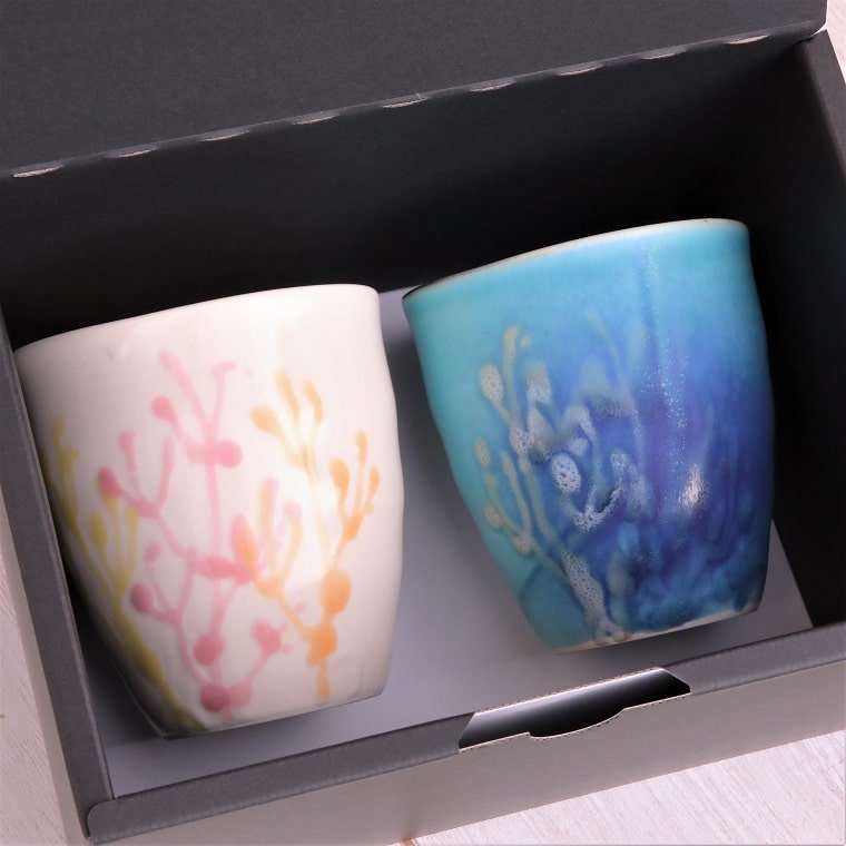 沖縄陶器やちむんカップ