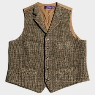 ralph lauren tweed vest