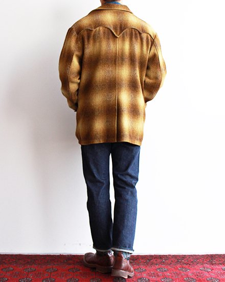 【VINTAGE】60s H Bar C Wool Weatern Coat