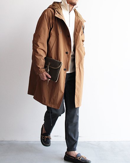STILL BY HAND / スティル バイ ハンド】Water-Repellent Hooded Coat