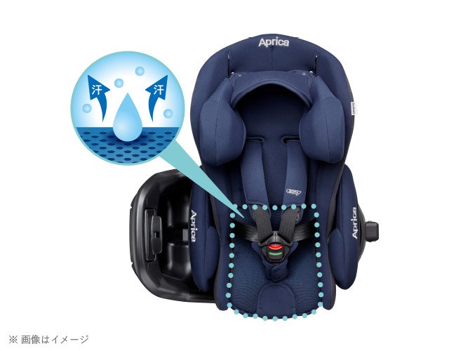 日本購入 アップリカ ディアターンプラスAB 新生児 回転式 ネイビー