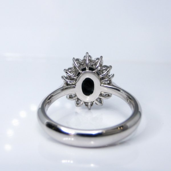 ブラックオパール ダイヤモンドリング BO 1.27ct D 0.60ct Pt900