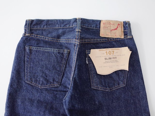 orSlow 107 Ivy Slim Fit Jeans One Wash レディース