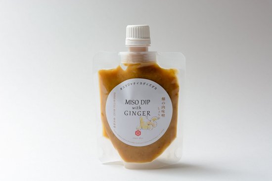Miso Dip With Ginger 畑の肉みそ しょうが味 金光味噌オンラインショップ