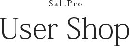 SaltPro User Shop