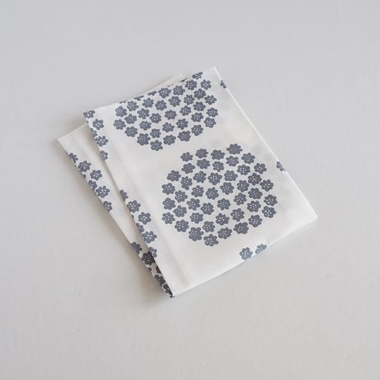 Marimekko マリメッコ Puketti プケッティ ティータオル ホワイト グレー 北欧雑貨 北欧食器とハンドメイドのお店 Tomas