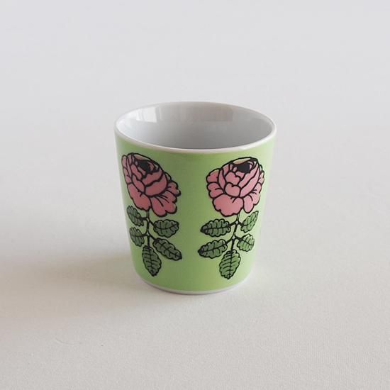 Marimekko マリメッコ Vihkiruusu ヴィヒキルース ラテマグ グリーン 北欧雑貨 北欧食器とハンドメイドのお店 Tomas